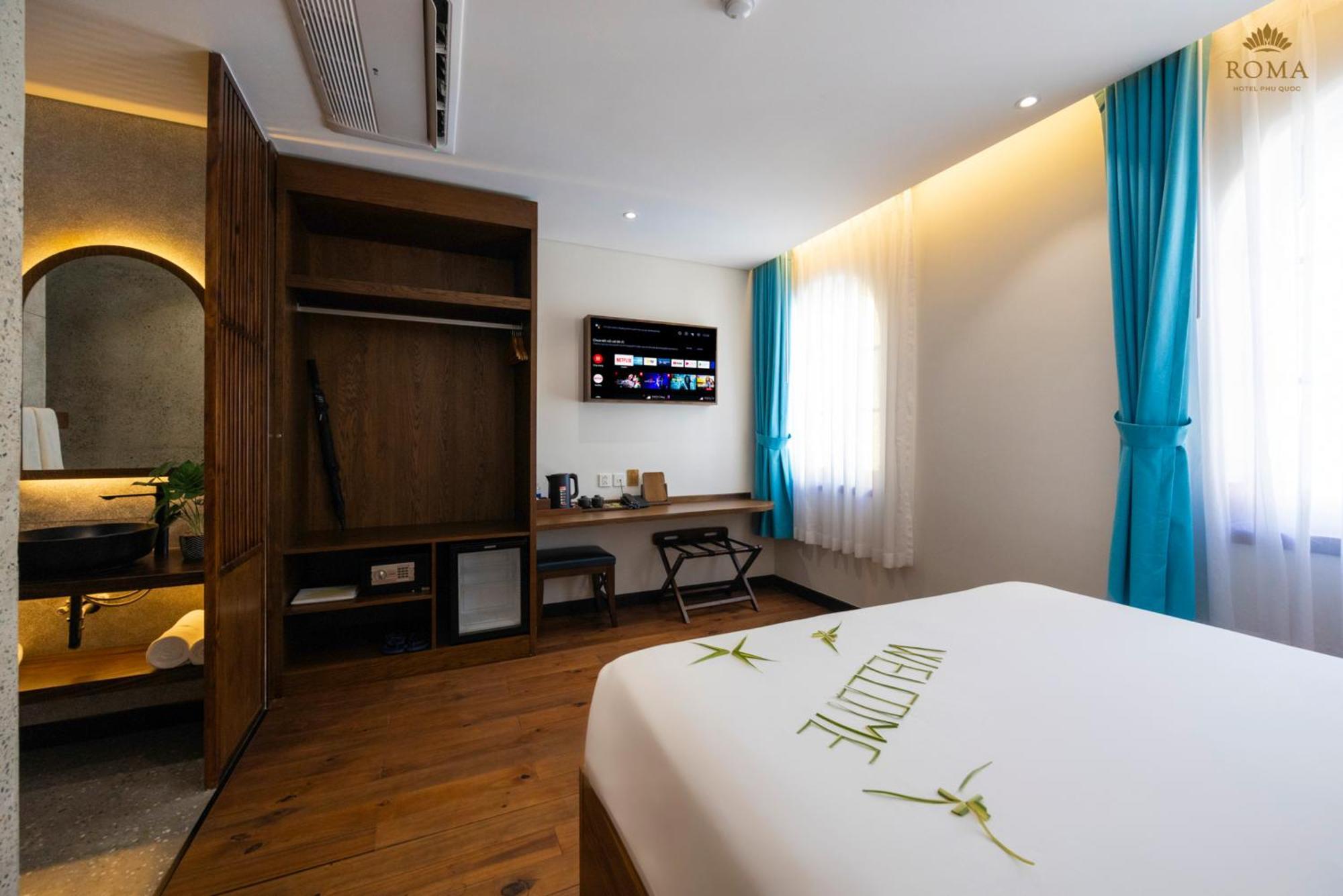 Roma Hotel Phu Quoc - Free Airport Shuttle & Sunset Town Tour Exteriör bild