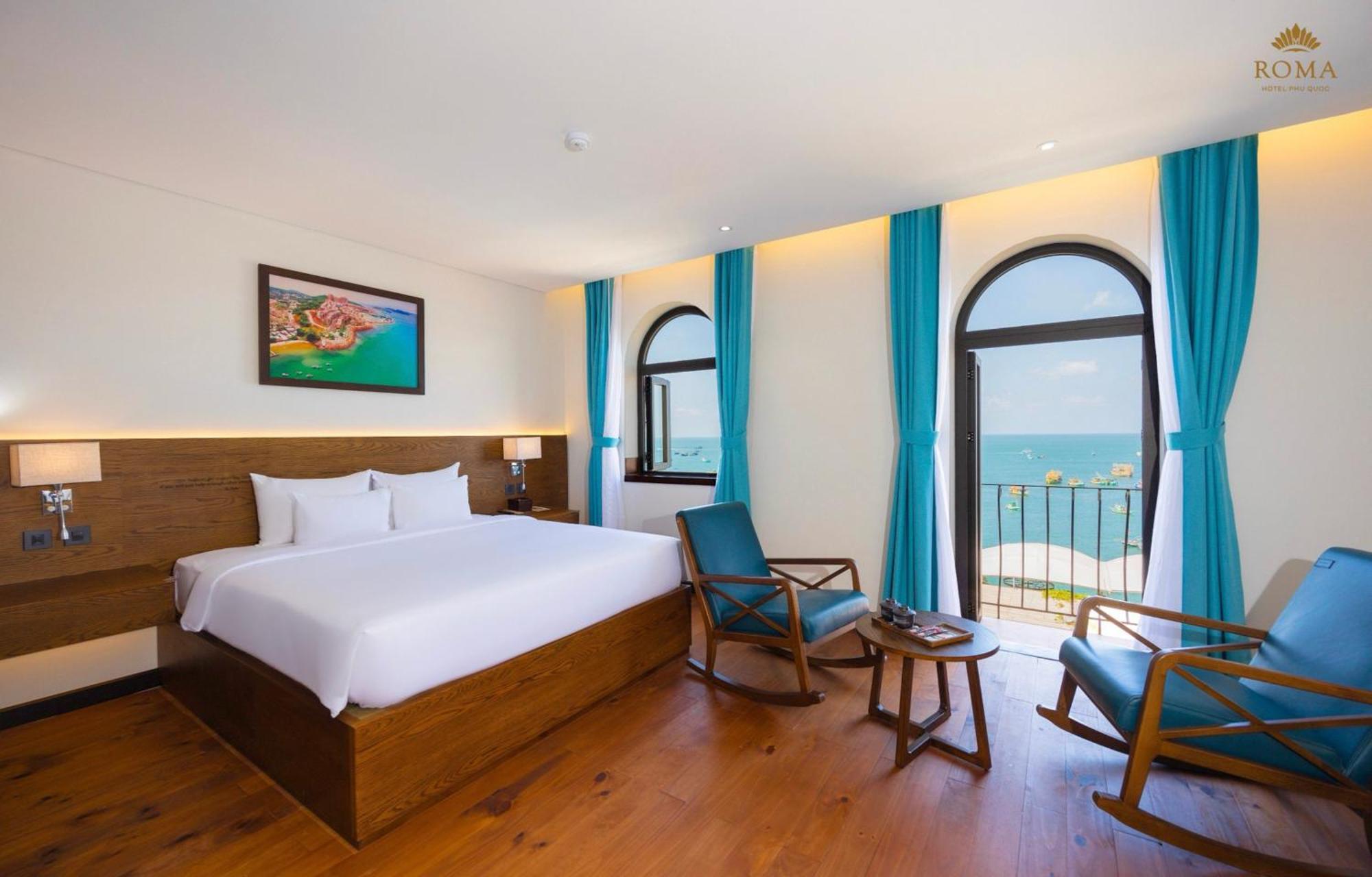 Roma Hotel Phu Quoc - Free Airport Shuttle & Sunset Town Tour Exteriör bild