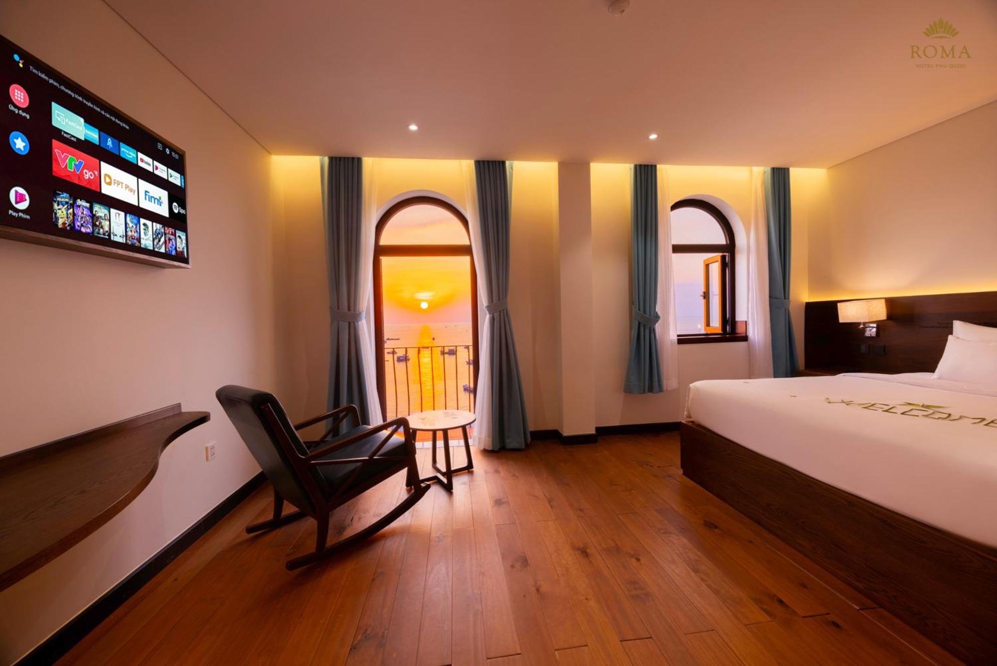 Roma Hotel Phu Quoc - Free Airport Shuttle & Sunset Town Tour Exteriör bild