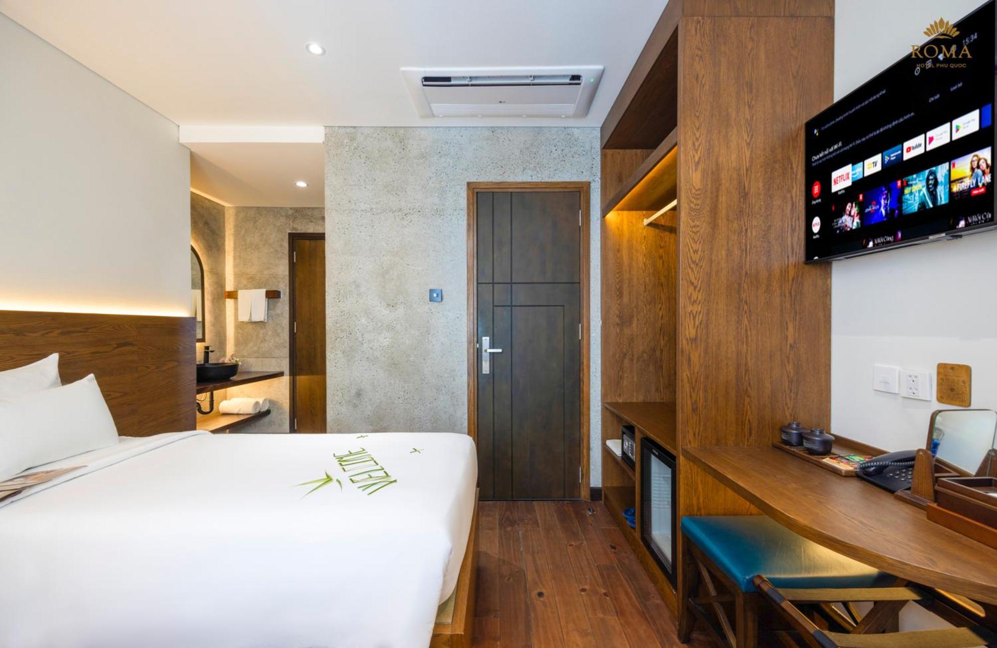 Roma Hotel Phu Quoc - Free Airport Shuttle & Sunset Town Tour Exteriör bild